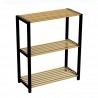 Etajera din lemn cu 3 rafturi 65x29cm