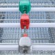 Antifurt cu moneda pentru carucioare supermarket
