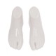 Picior transparent expunere sandale - set