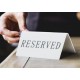 Suport Rezervat pentru mese restaurant