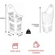 Cos supermarket 70 l