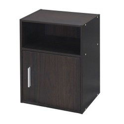 Noptiera cu usa wenge 36 x 28 x 50 cm.