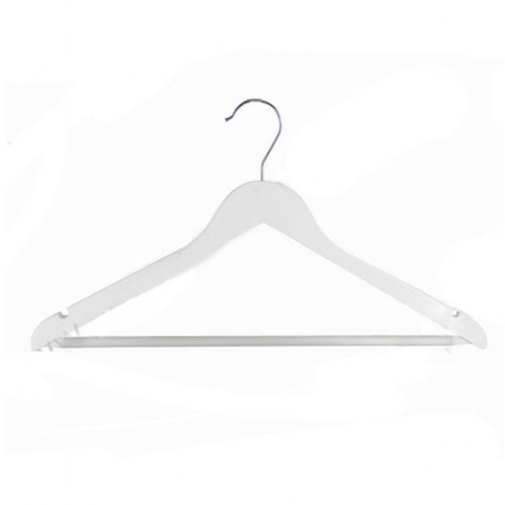 Umeras lemn alb lacuit 44 cm