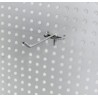 Cui metalic cu prindere dubla pe plasa perforata 10 cm