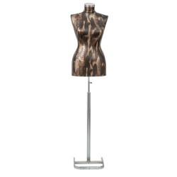 Manechin croitorie model piele sarpe cu picior metalic 36