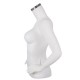 Bust dama cu maini  din plastic alb 