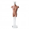 Bust barbat din plastic cu scarita