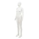 Manechin dama elegant din plastic alb
