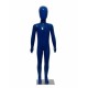 Manechin copil plastic lucios albastru 116 cm