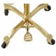 Bust croitorie piele de sarpe  - picior auriu 