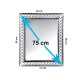 Oglinda mare Gothic Silver 