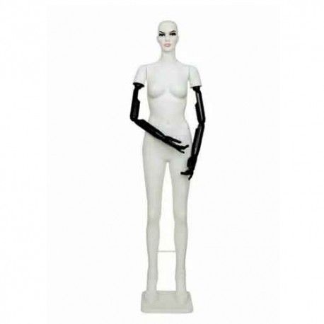 Manechin dama din plastic cu maini mobile