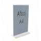 Afisaj suport plexiglas A4 pentru birou