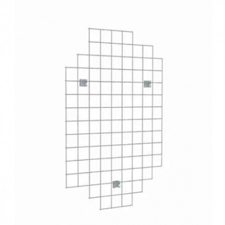 Plasa cromata din sarma cu prindere pe perete 90x140