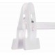 Umerase alb plastic fusta pantaloni 30 cm