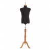 Manechin bust barbat pe picior trepied natur 44