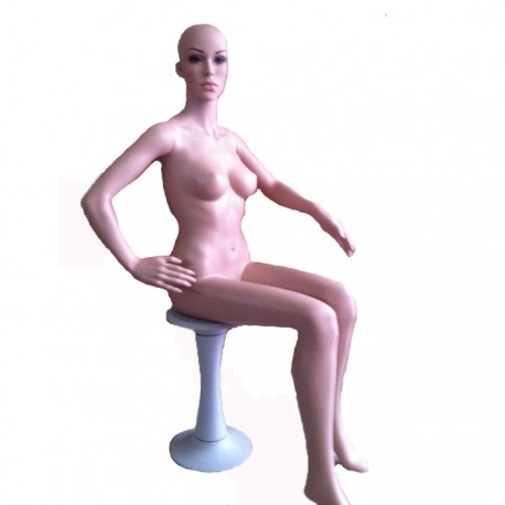  Manechin dama din plastic stand pe scaun