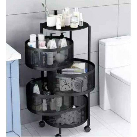 Etajera metalica 4 rafturi 30 x 75 cm