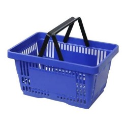 Cos market „KON” 22 l  albastru