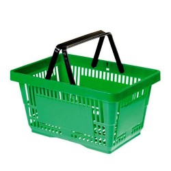 Cos market „KON” 22 l  verde