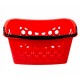 Cos cumparaturi  ergonomic 25 l rosu