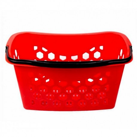 Cos cumparaturi  ergonomic 25 l rosu