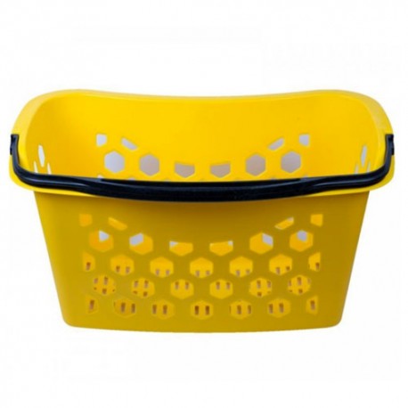 Cos cumparaturi ergonomic 25 l galben