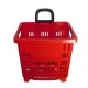 Troller supermarket 38 de litri rosu „KON” 