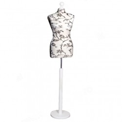 Bust croitorie dama polistiren pe stativ L