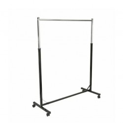 Stenderul metalic vopsit  inaltime reglabila 140 - 160 cm