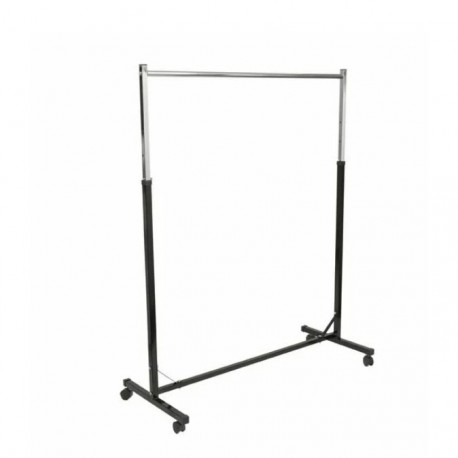 Stenderul metalic vopsit  inaltime reglabila 140 - 160 cm