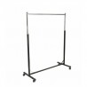 Stenderul metalic vopsit  inaltime reglabila 140 - 160 cm