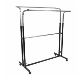 Stender haine metalic vopsit dublu