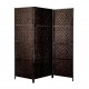 Paravan despartitor pliabil din lemn cu 3 panouri 170 x 120 x 2 cm
