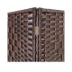 Paravan despartitor pliabil din lemn cu 3 panouri 170 x 120 x 2 cm