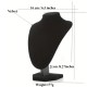 Suport de coliere din catifea neagra 21 cm