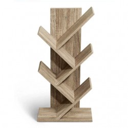 Etajera din lemn pentru carti si reviste