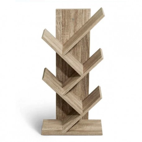 Etajera din lemn pentru carti si reviste
