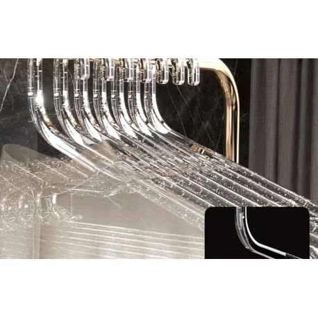 Umerase plastic transparent - set 6 buc  42x20cm