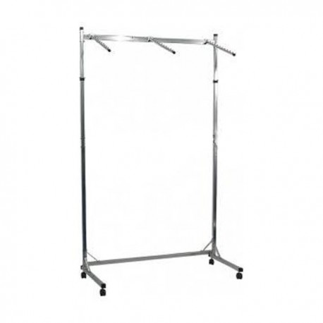 Stender cromat cu 3 expozitori cu talpa in forma de “L” 