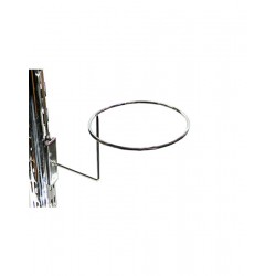 Suport cerc metalic cromat 