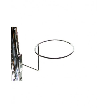 Suport cerc metalic cromat 