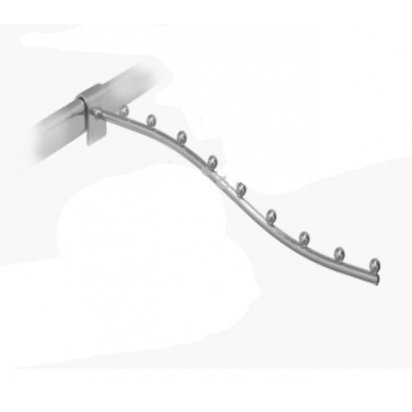 Expozitor curbat cu 9 opritori