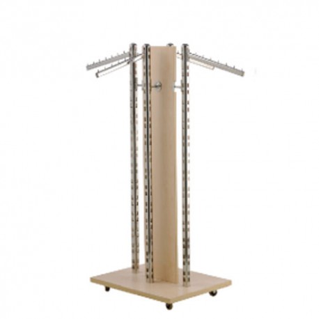 Stender cu patru brate pe suport de pal