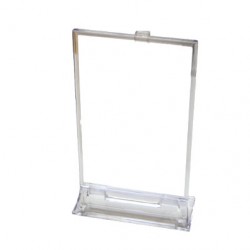 Suport displayplexiglas A5 cu talpa