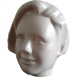 Cap manechin fetita din plastic dur