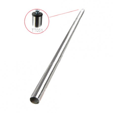 Teava metalica 90 cm cu dop